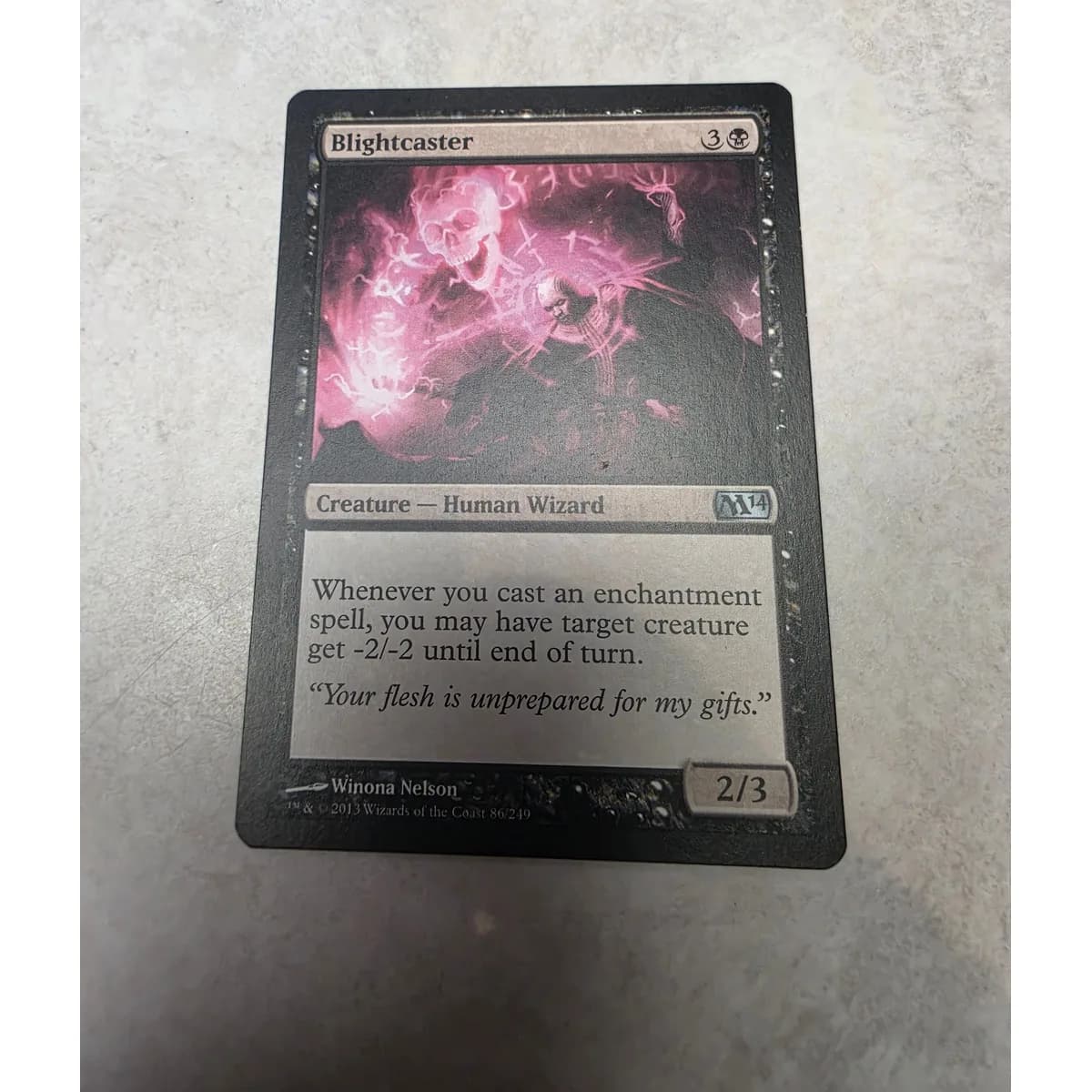 Magic: The Gathering - Blightcaster (Uncommon)