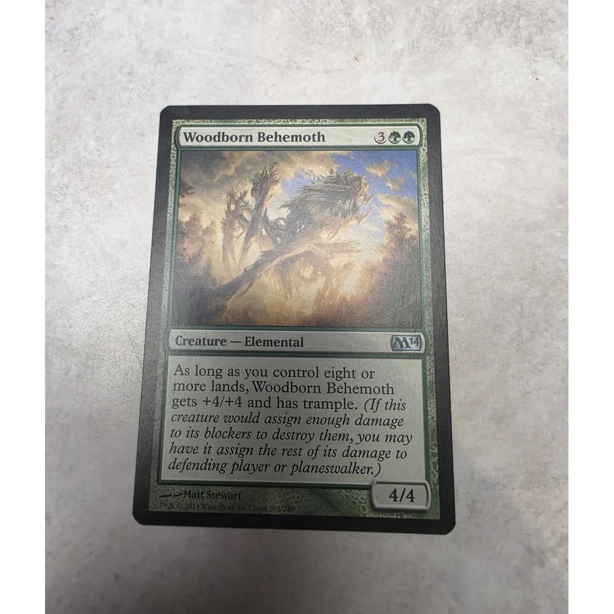 Magic: The Gathering - Woodborn Behemoth (Uncommon)