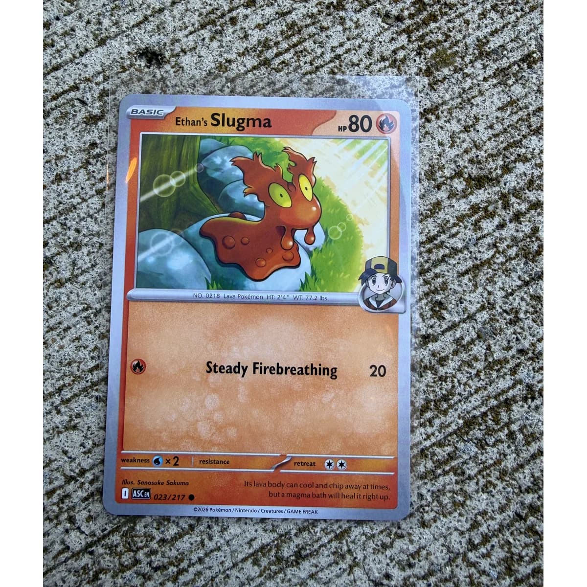 Ethan's Slugma 023/217 - Ascended Heroes