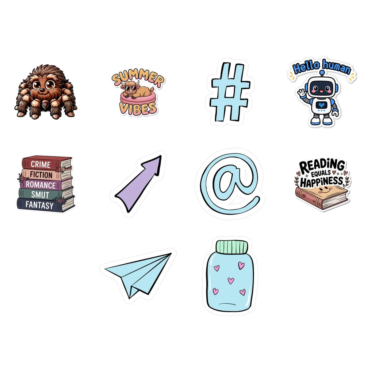 Variety Sticker Pack #12 (10 Stickers)