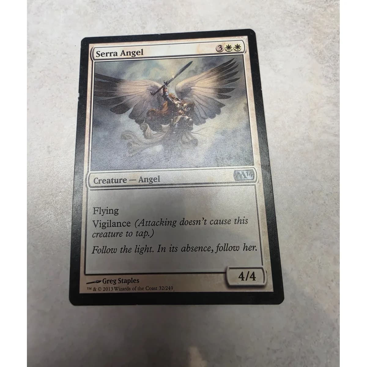Magic: The Gathering - Serra Angel (Uncommon)