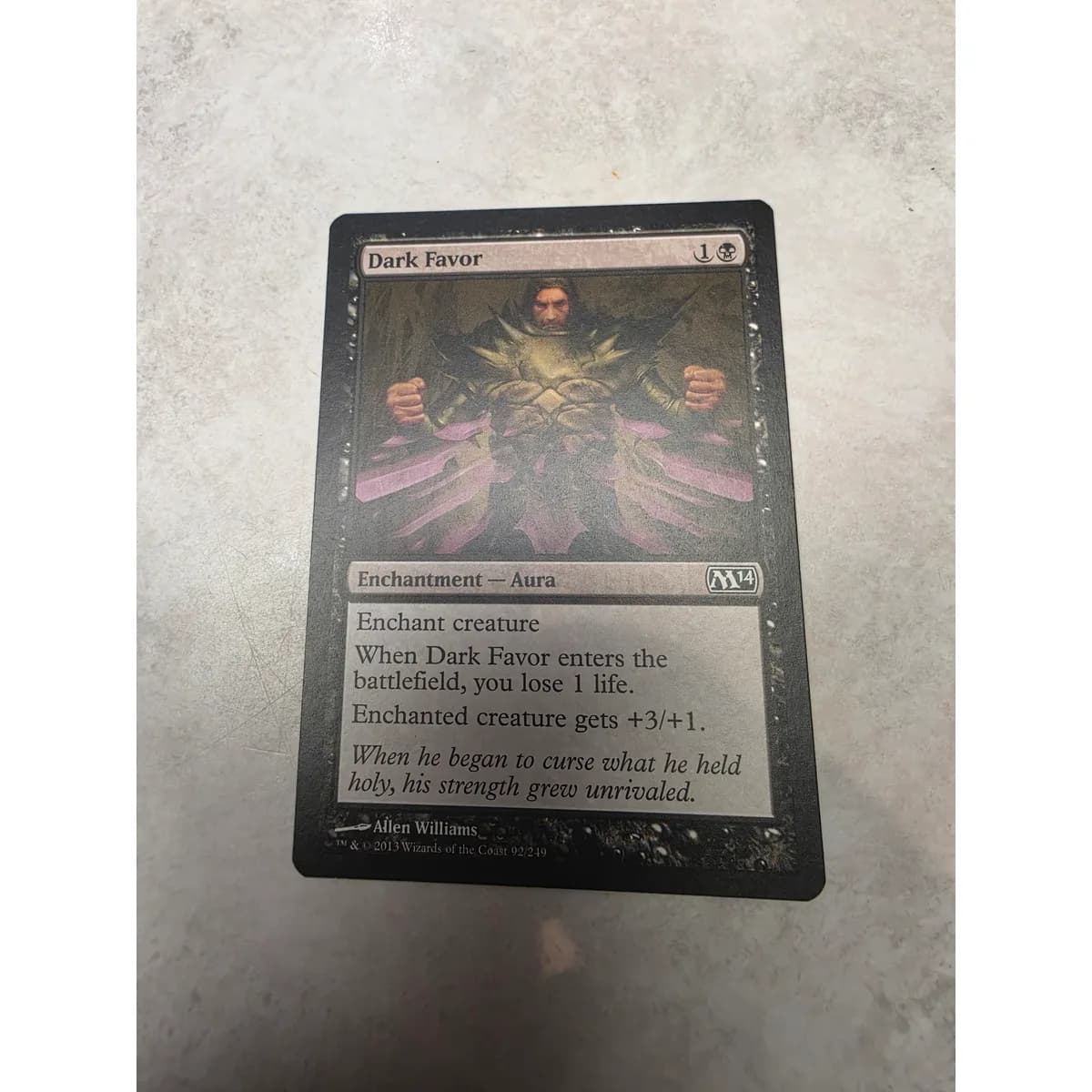 Magic: The Gathering - Dark Favor (Common)