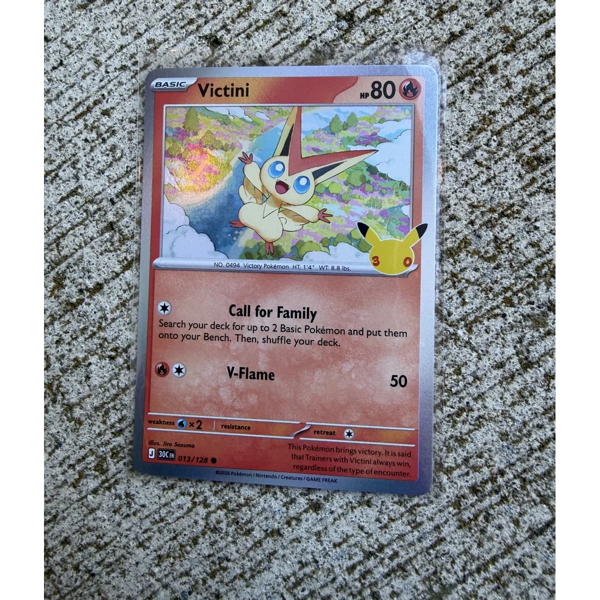Victini 013/128 - Pokemon 30th Celebration