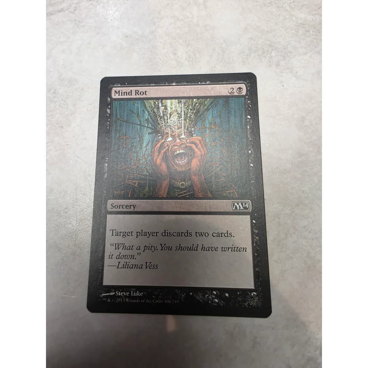 Magic: The Gathering - Mind Rot (Common)