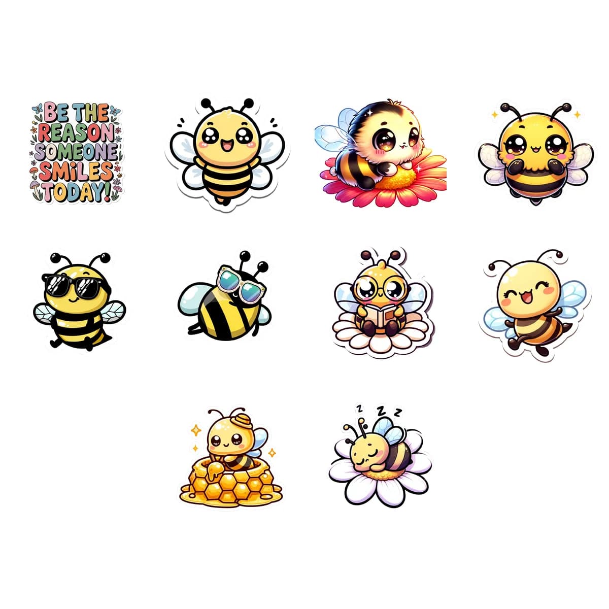 Butterfly & Bug Sticker Pack #1 (10 Stickers)