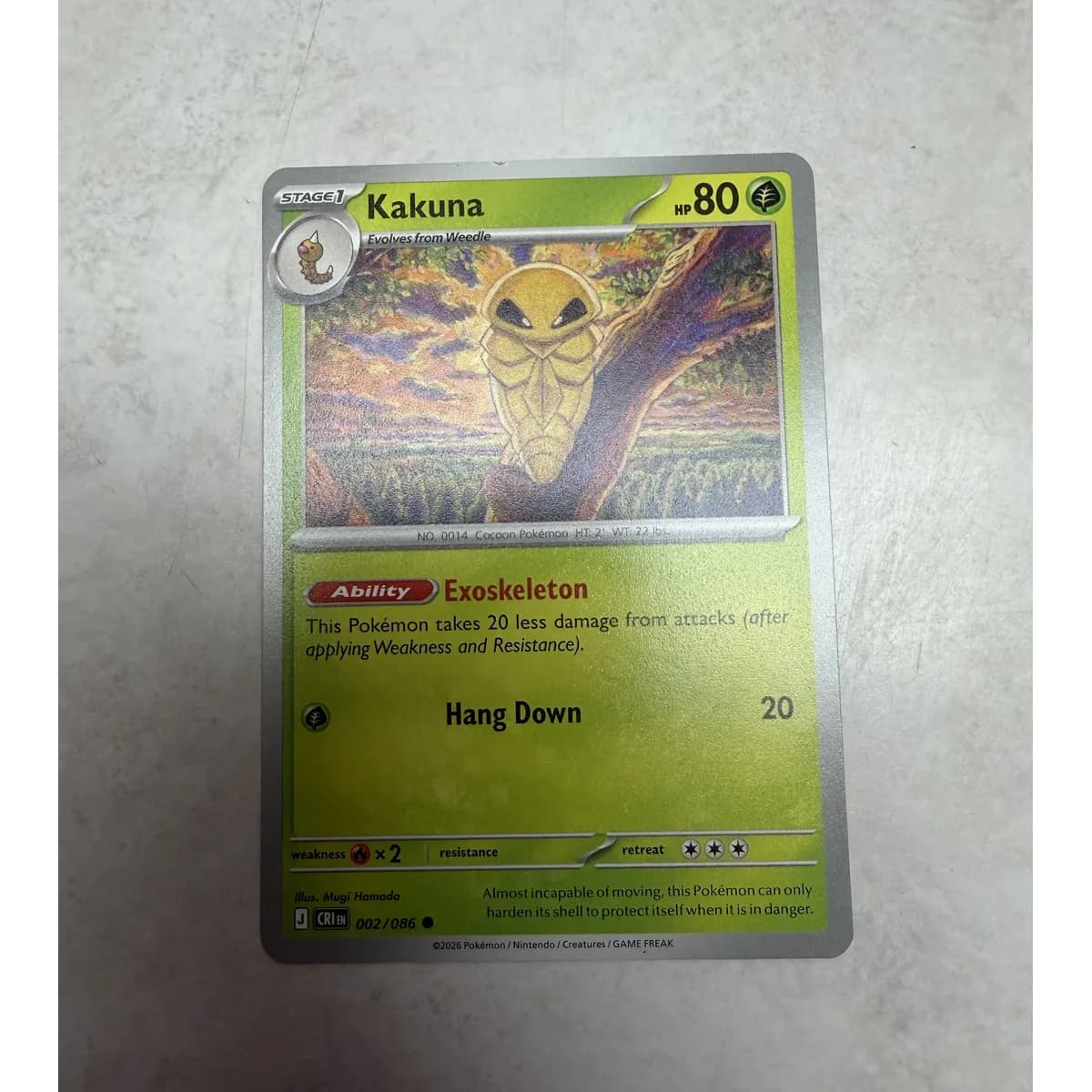 Kakuna 002/086 - Chaos Rising