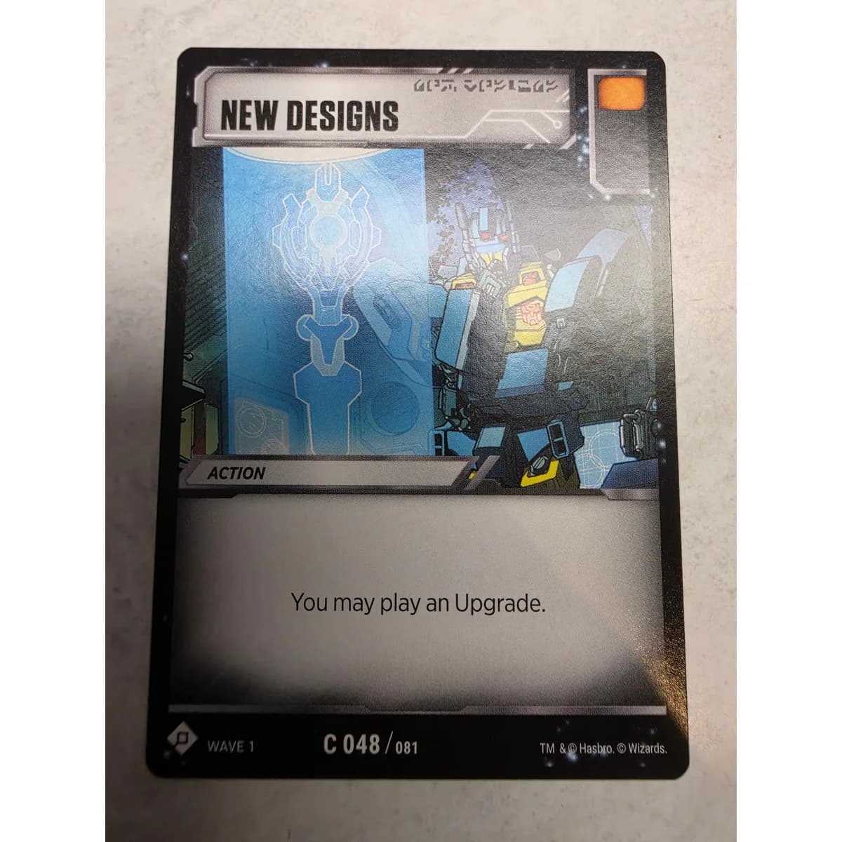 New Designs 048/081 - Transformers TCG Wave 1