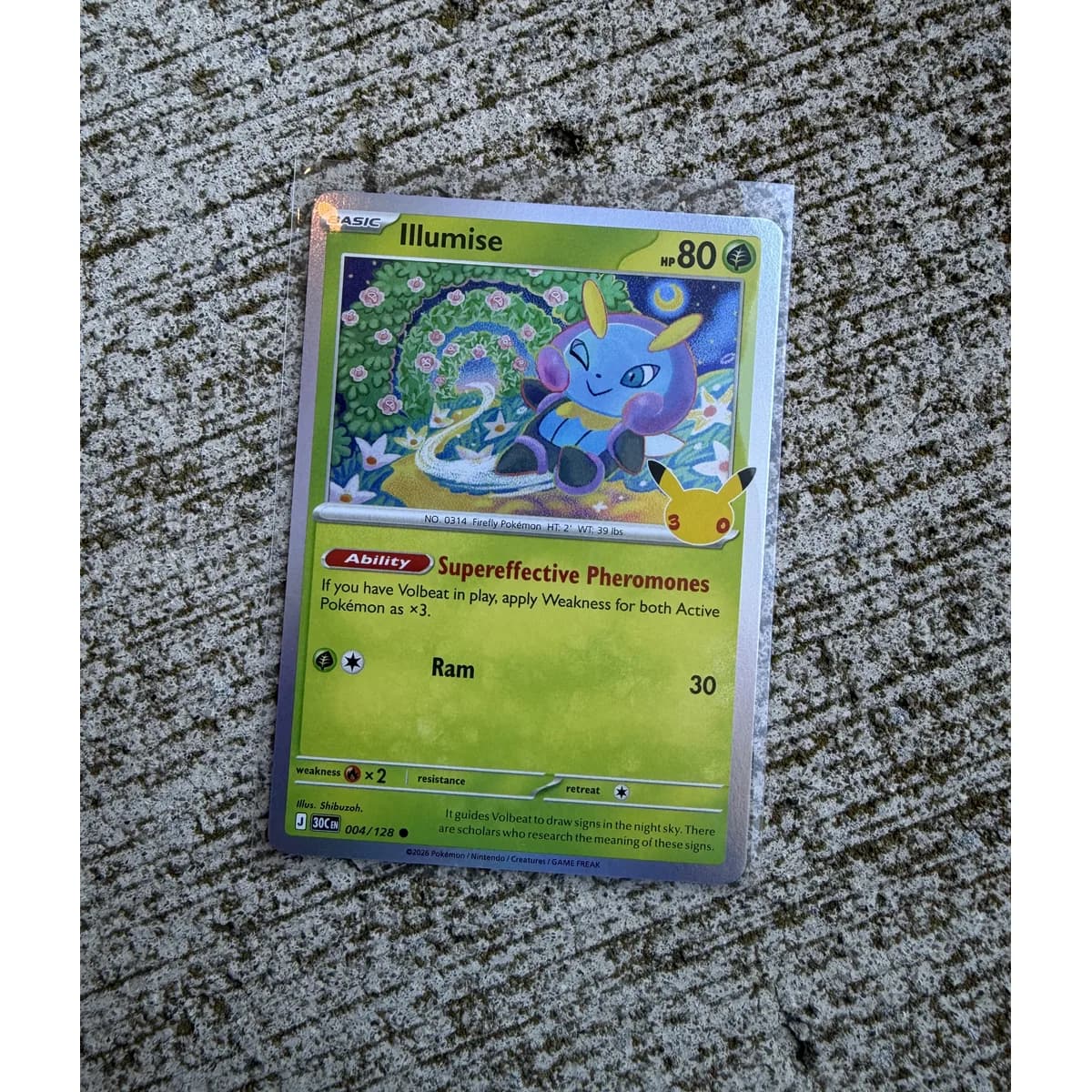 Illumise 004/128 - Pokemon 30th Celebration