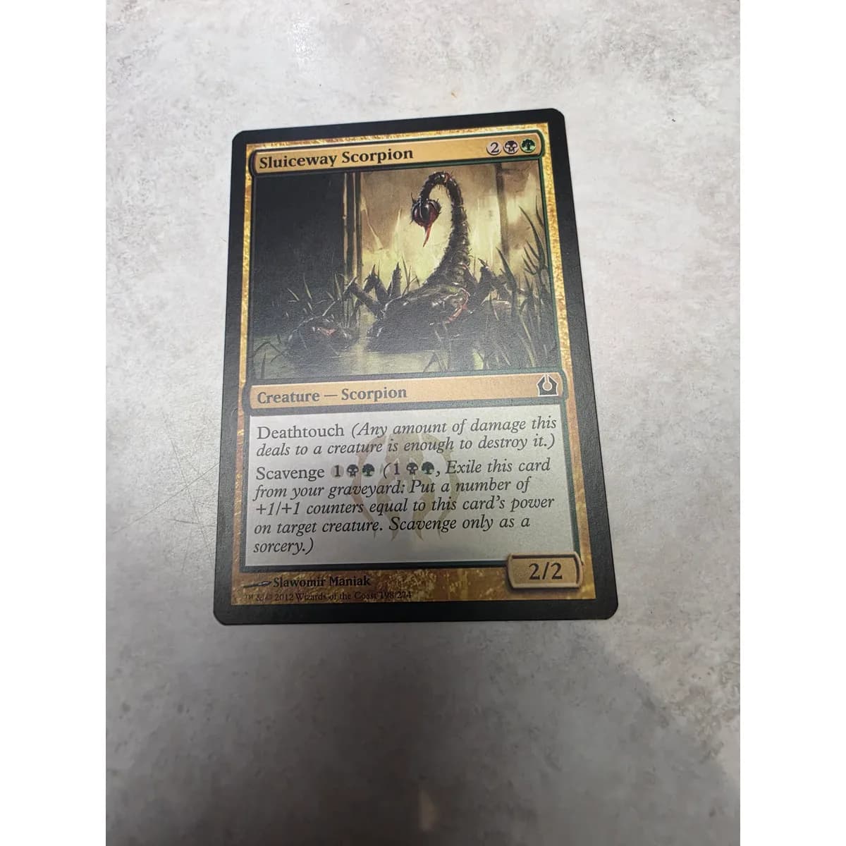 Magic: The Gathering - Sluiceway Scorpion (Common)