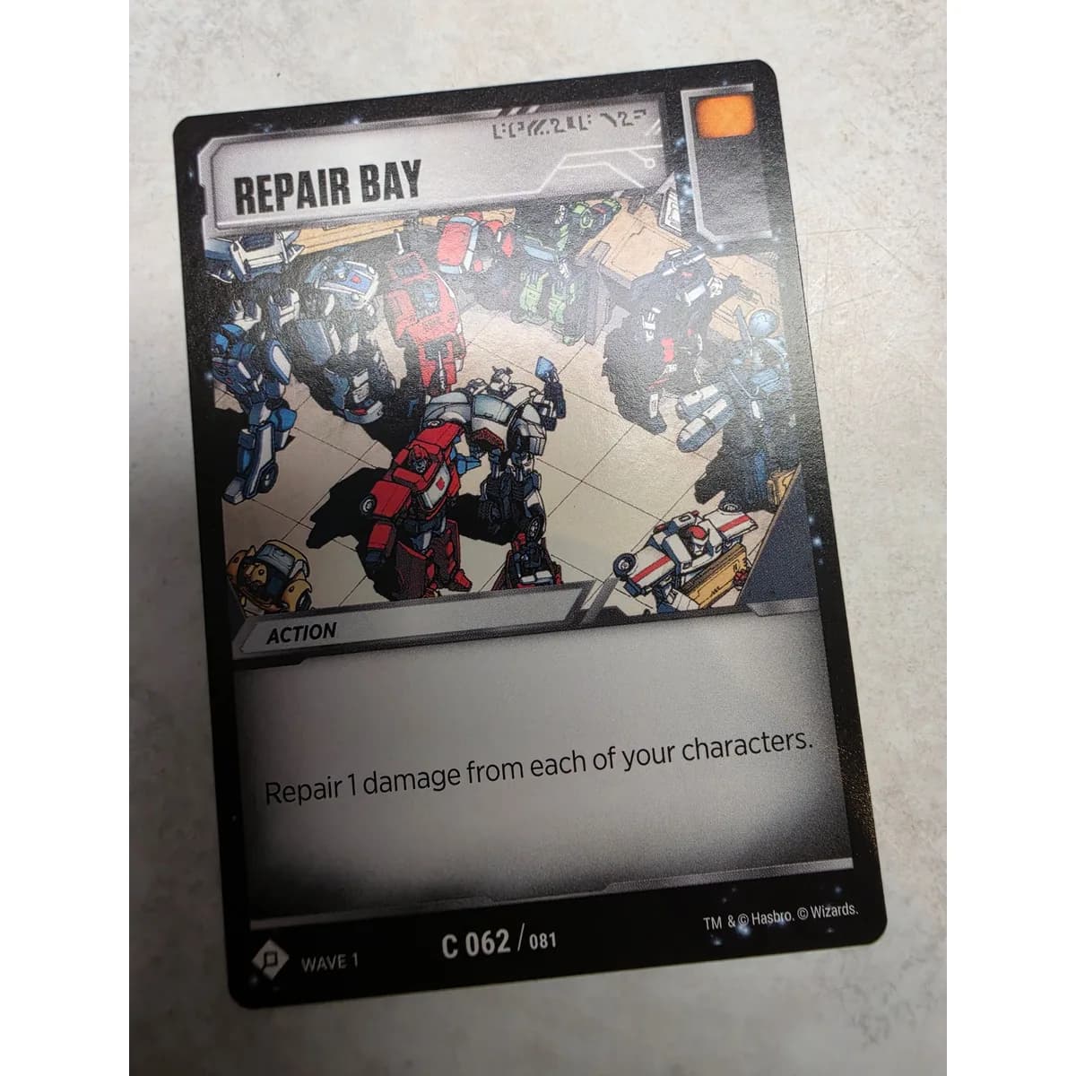 Repair Bay 062/081 - Transformers TCG Wave 1