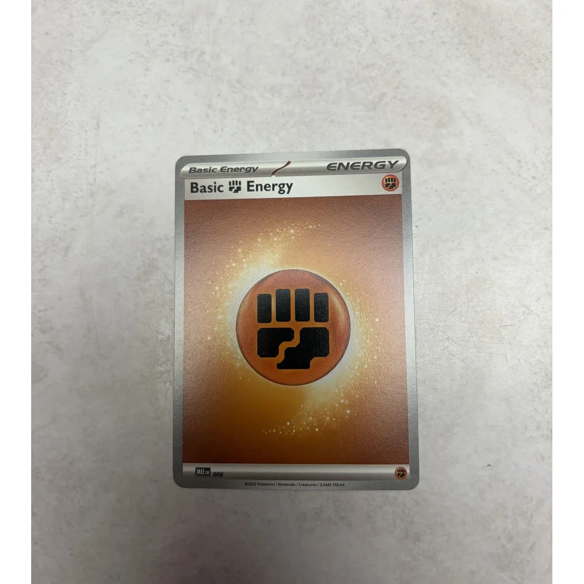 Basic Fighting Energy 006 - Mega Evolution Energy