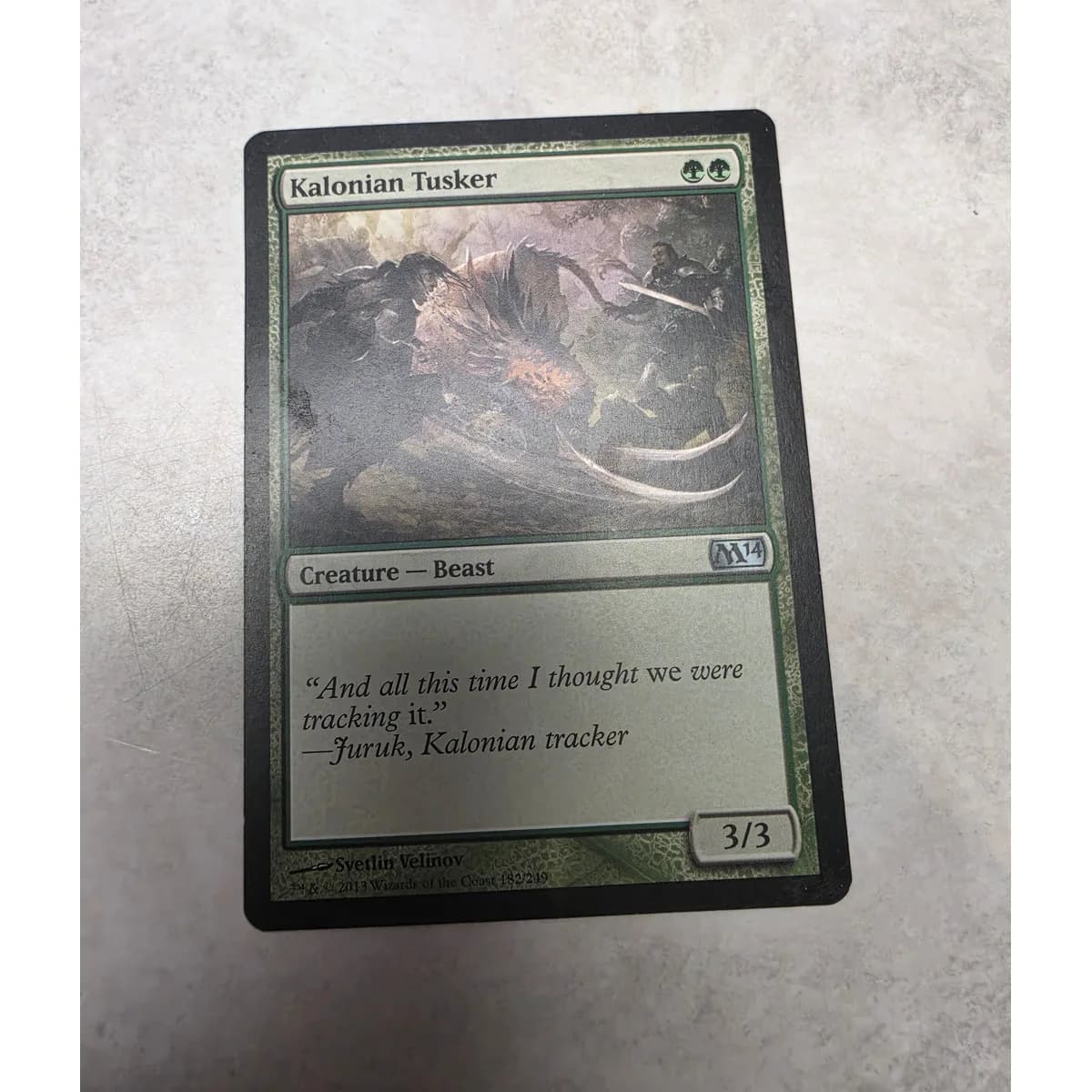 Magic: The Gathering - Kalonian Tusker (Uncommon)