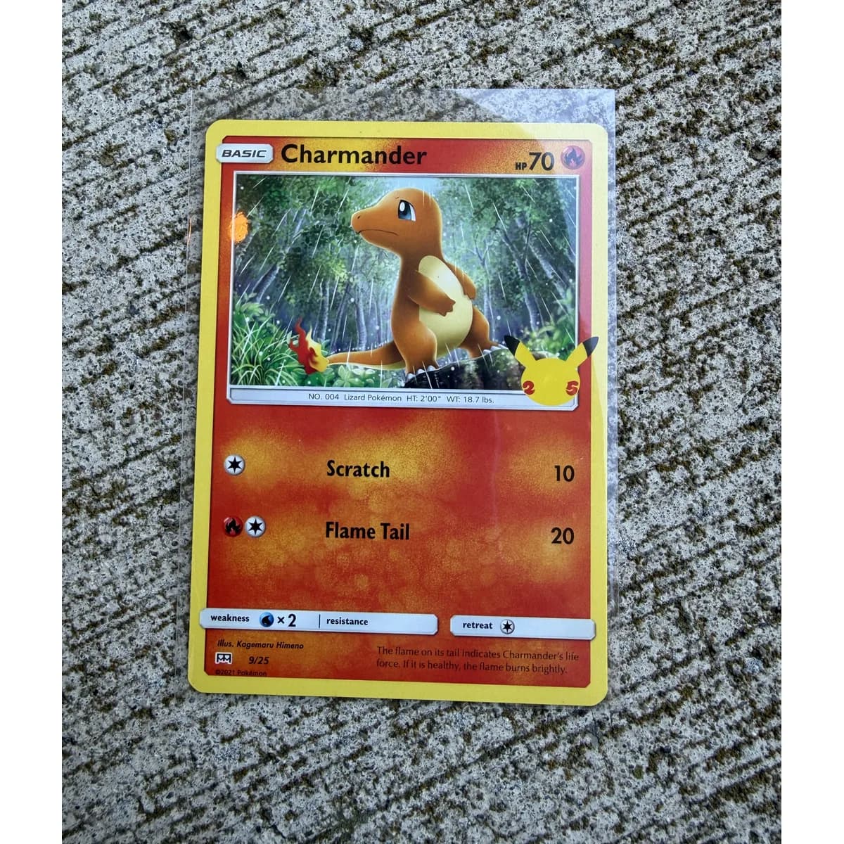 Charmander 9/25 - McDonald's 25th Anniversary Promo