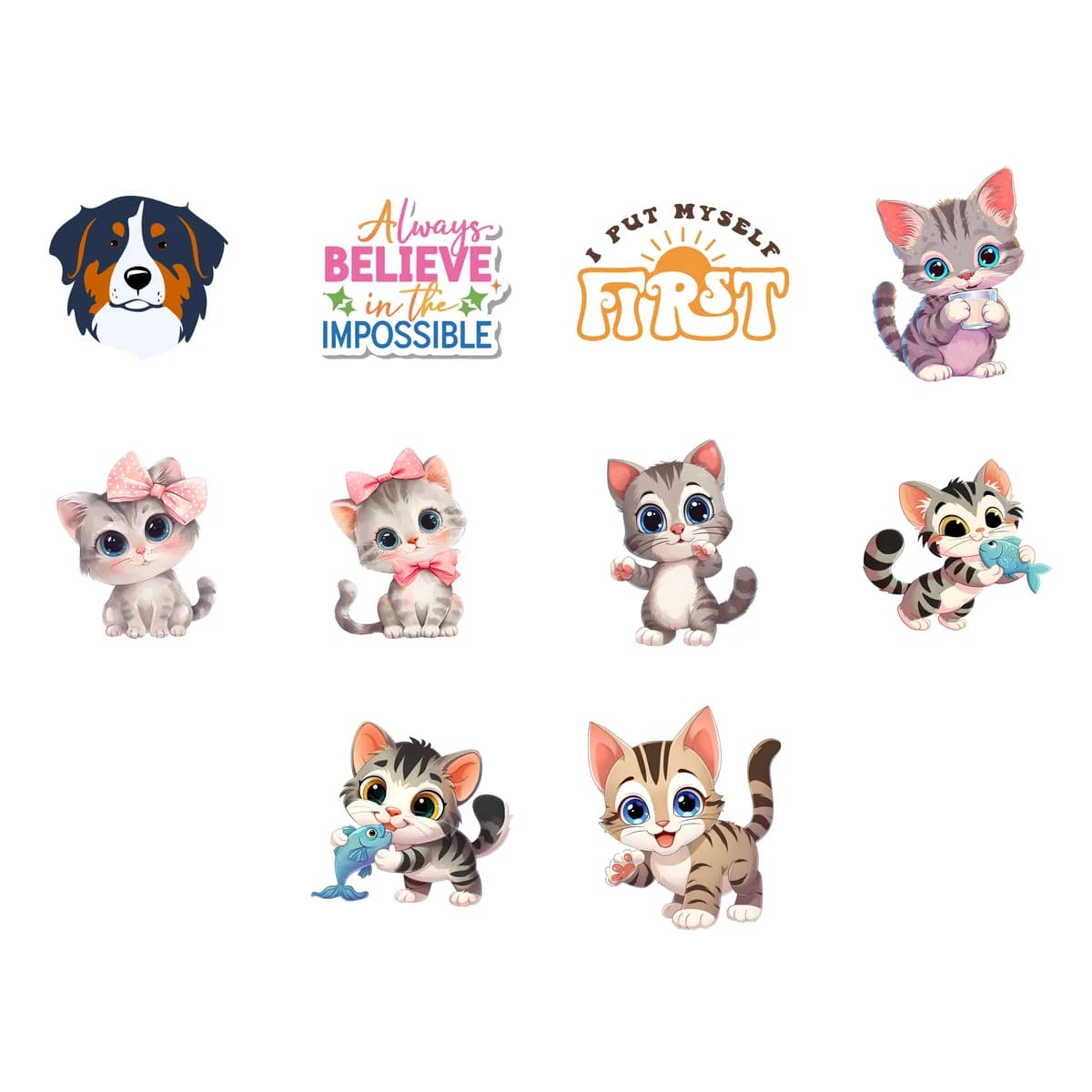 Variety Sticker Pack #5 (10 Stickers)