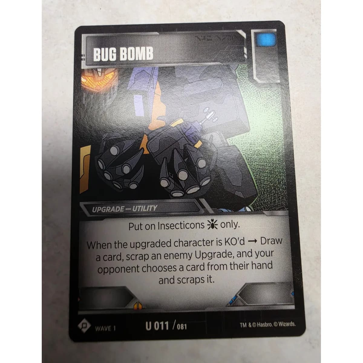 Bug Bomb 011/081 - Transformers TCG Wave 1