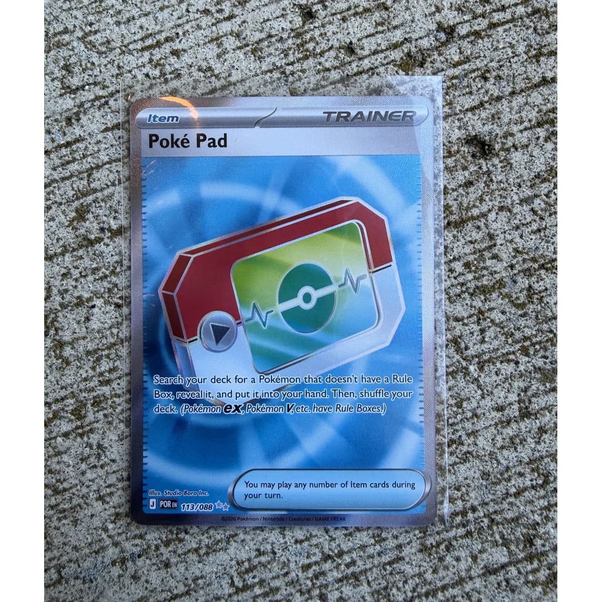 Poké Pad 113/088 - Perfect Order