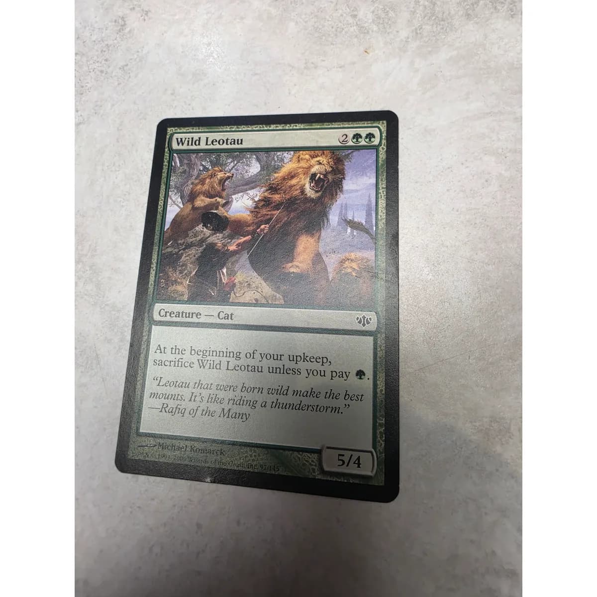 Magic: The Gathering - Wild Leotau (Common)