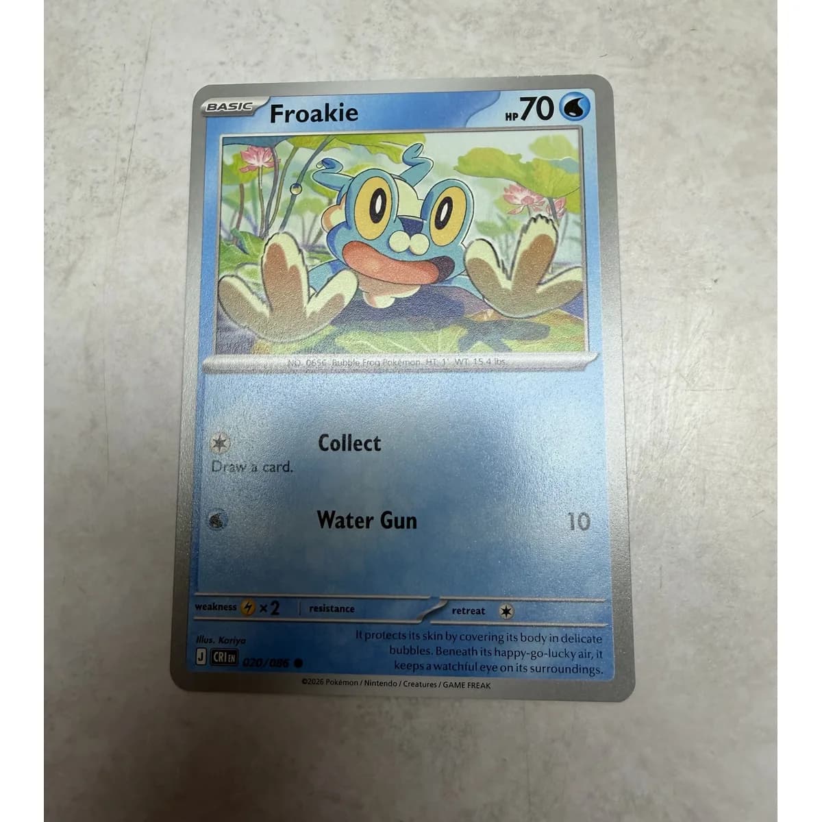 Froakie 020/086 - Chaos Rising