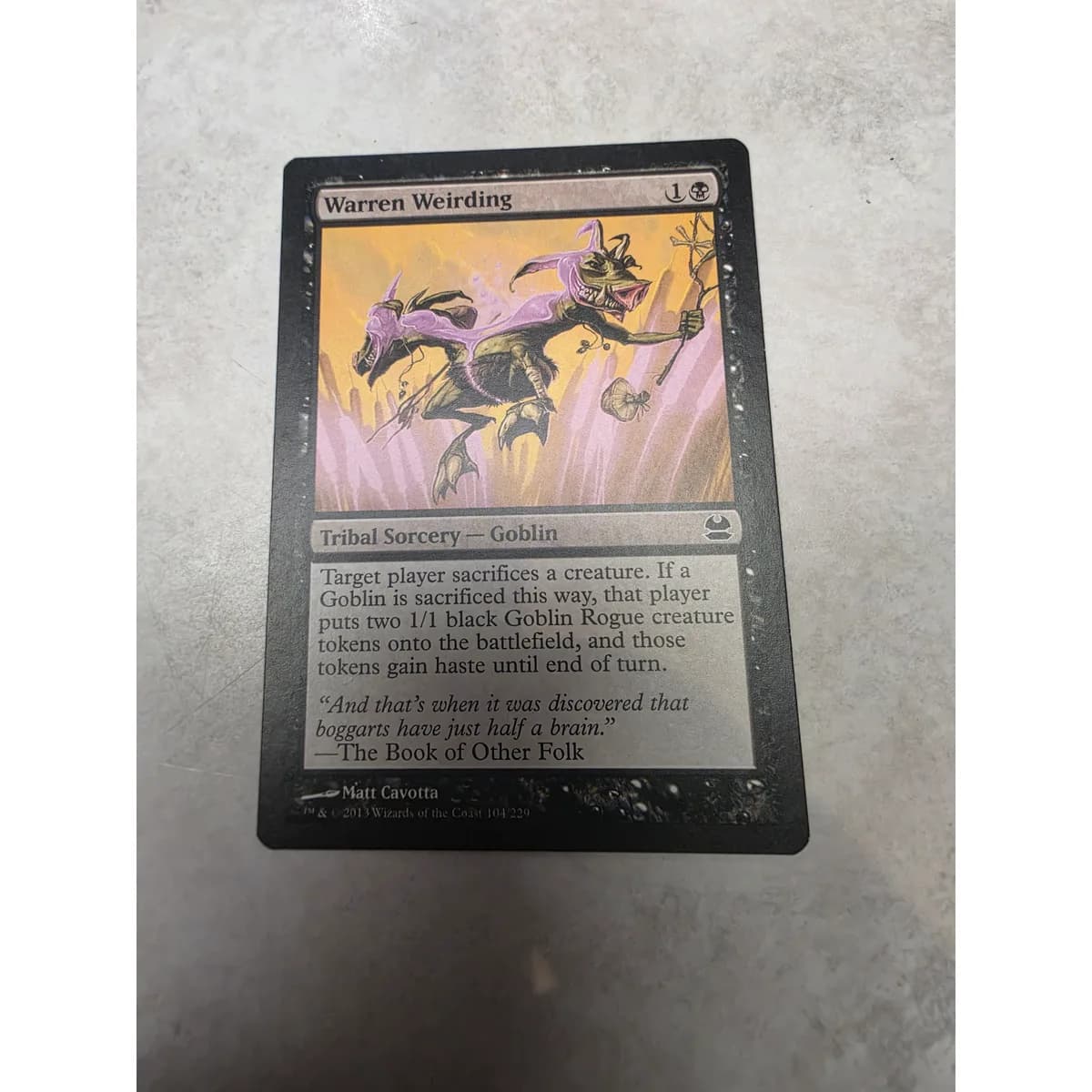 Magic: The Gathering - Warren Weirding (Common)