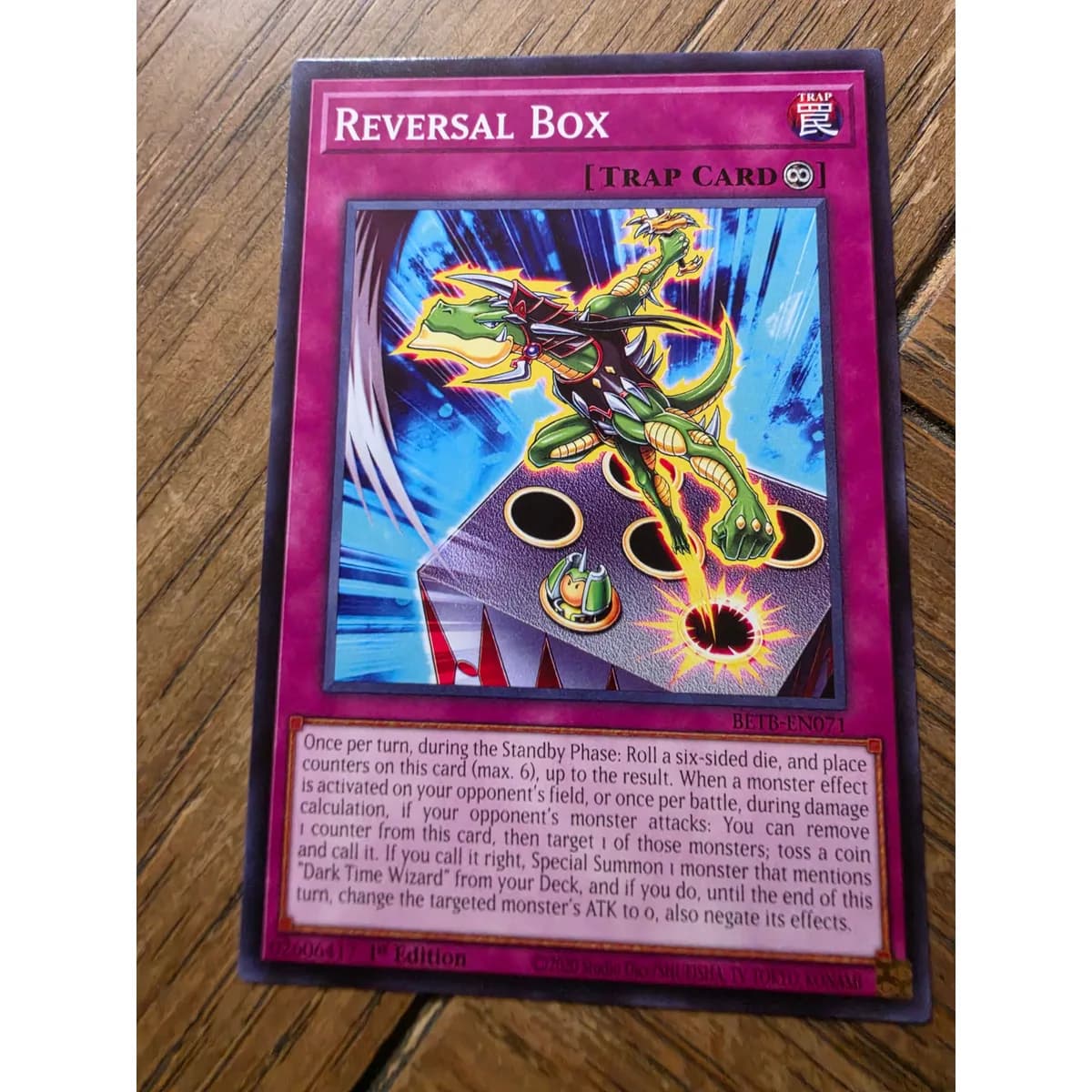 Yu-Gi-Oh! Reversal Box BETB-EN071 (Beyond the Brave, 1st Edition)