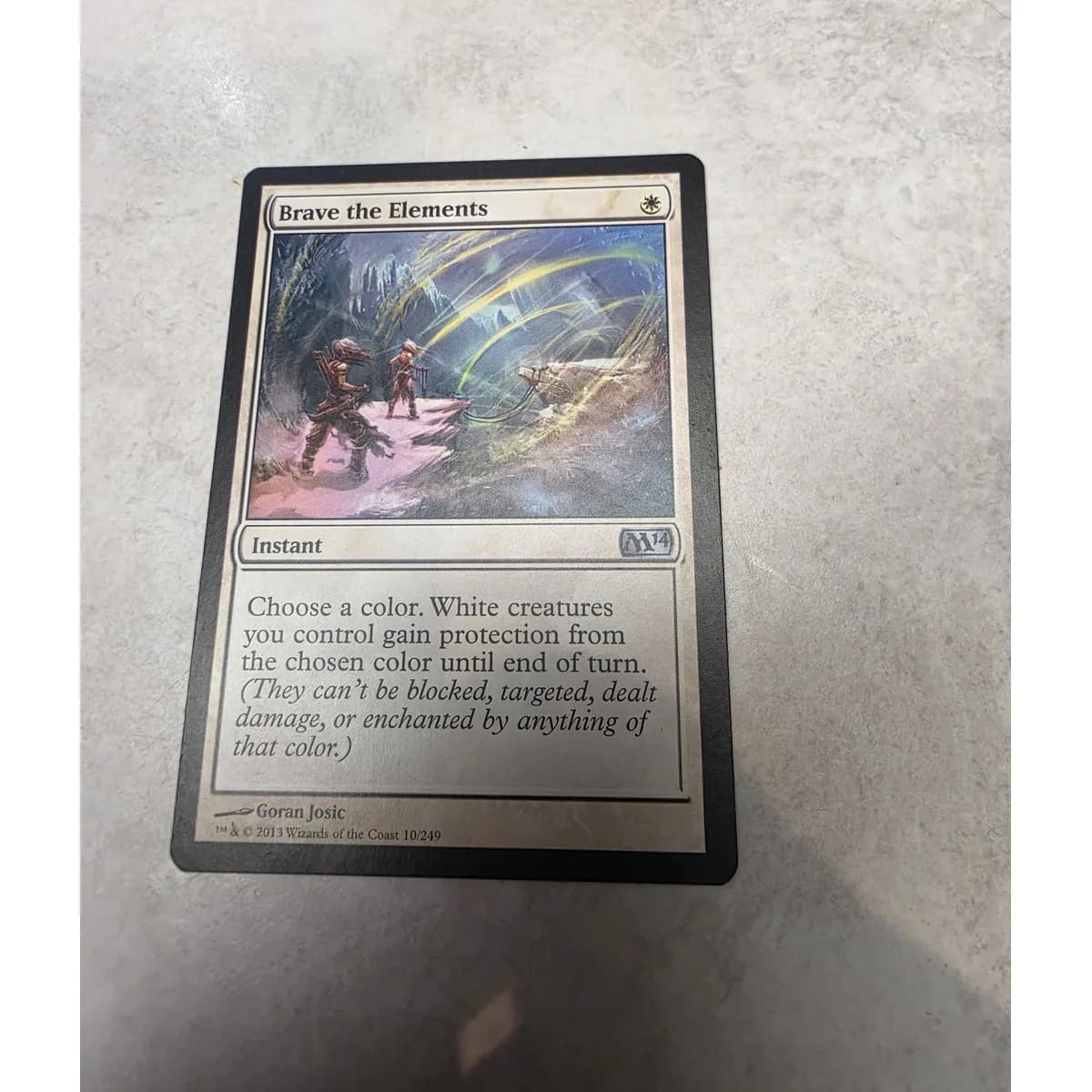 Magic: The Gathering - Brave the Elements (Uncommon)