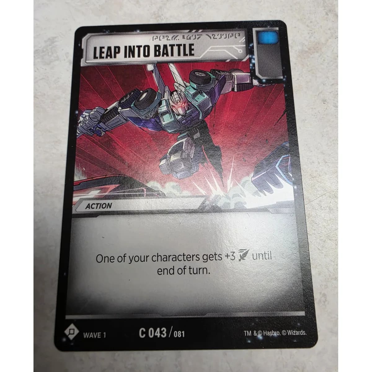 Leap Into Battle 043/081 - Transformers TCG Wave 1