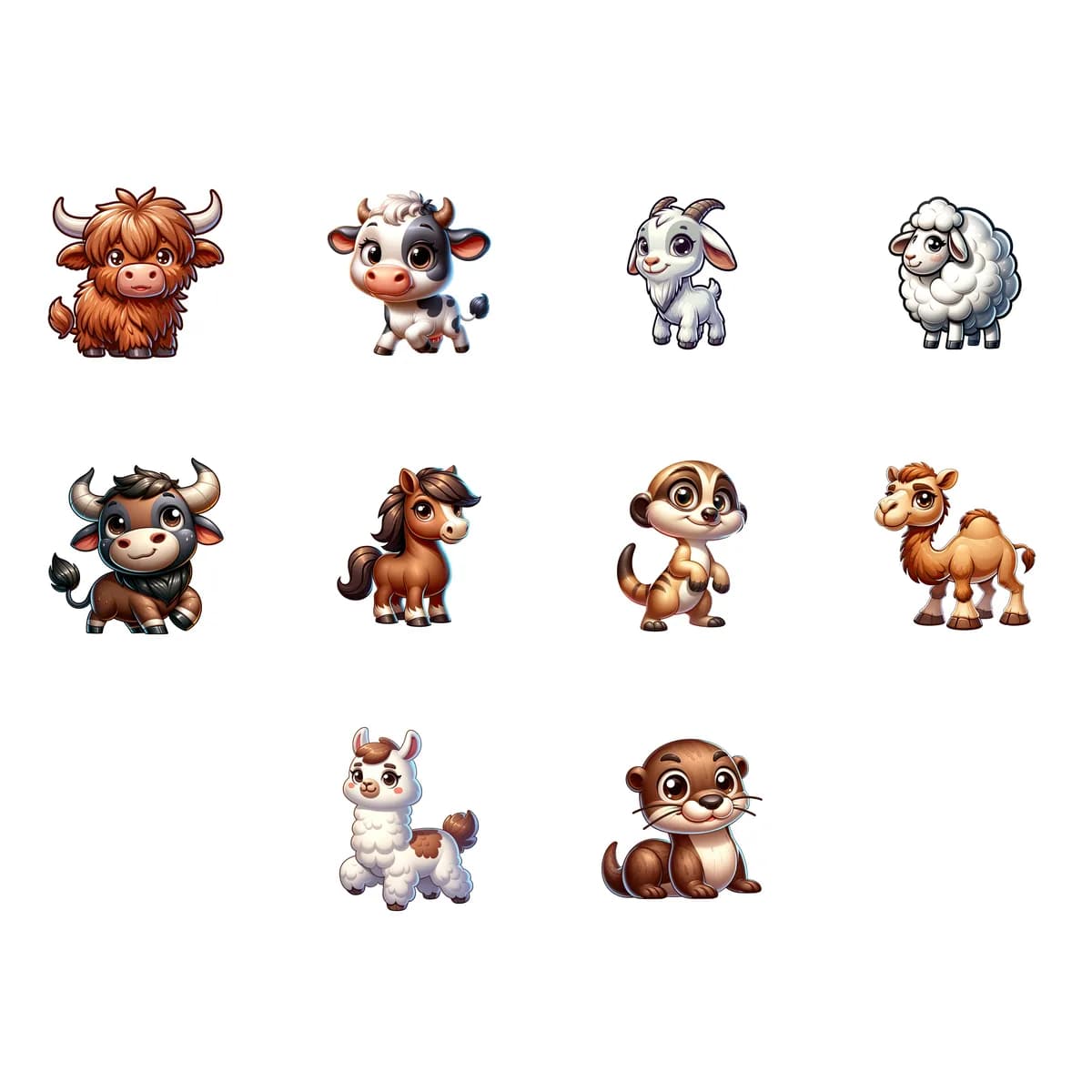 Variety Sticker Pack #11 (10 Stickers)