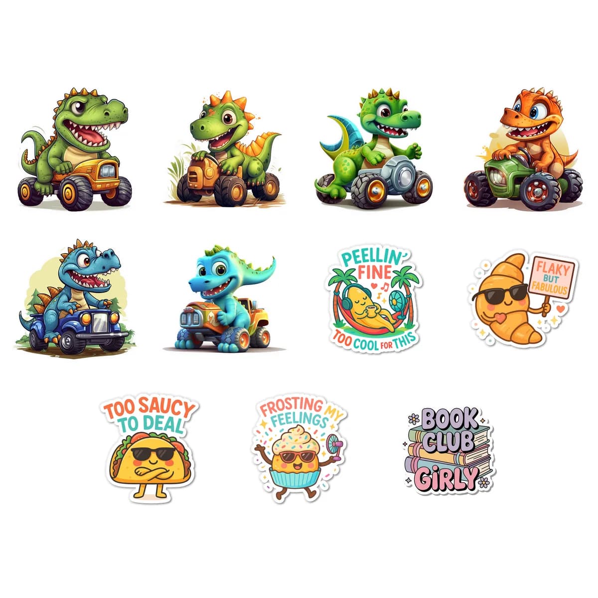 Variety Sticker Pack #3 (11 Stickers)