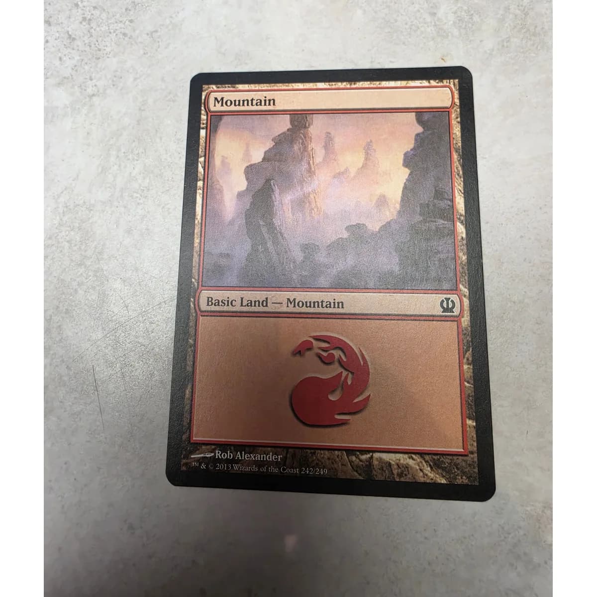 Magic: The Gathering - Mountain (Theros #242)