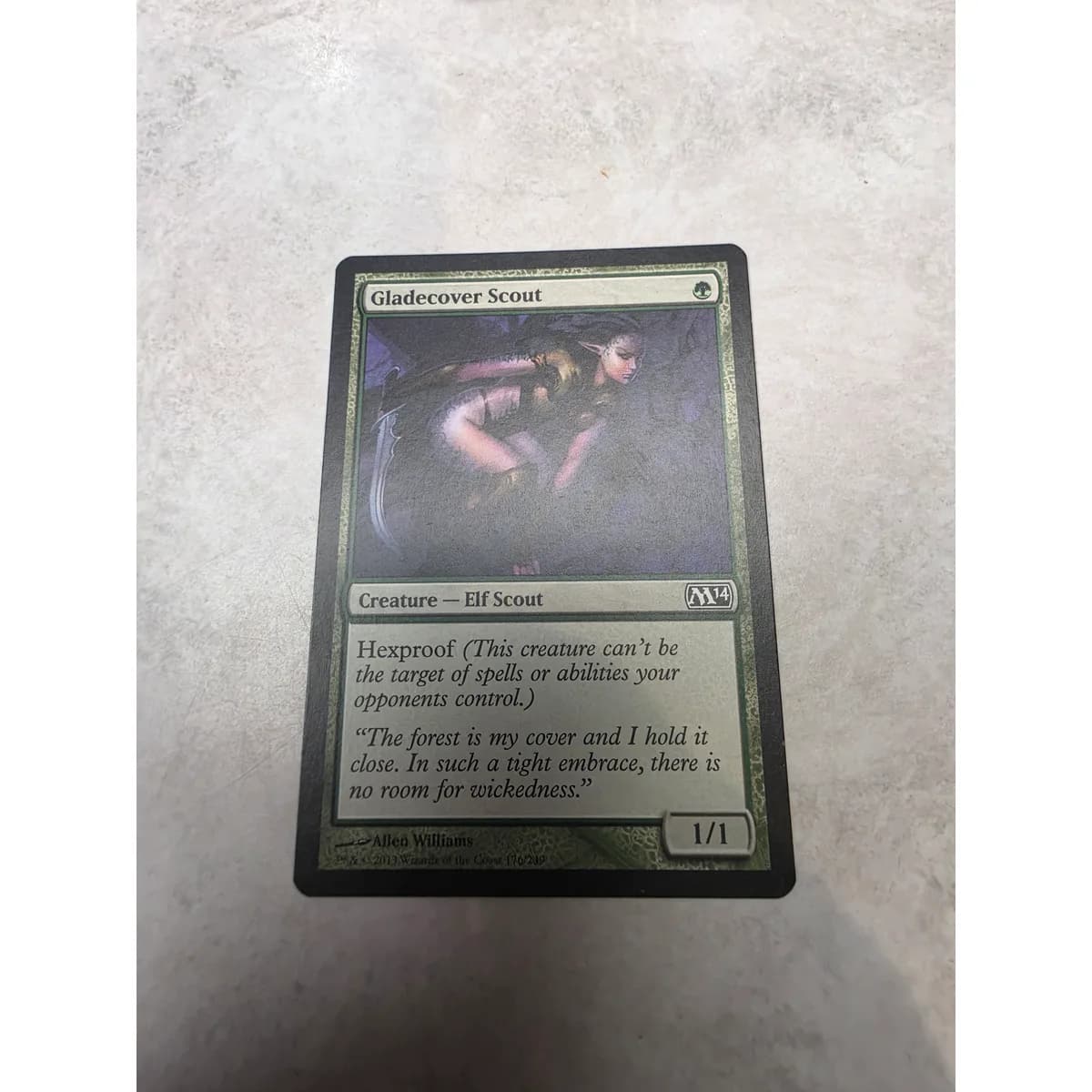 Magic: The Gathering - Gladecover Scout (Common)