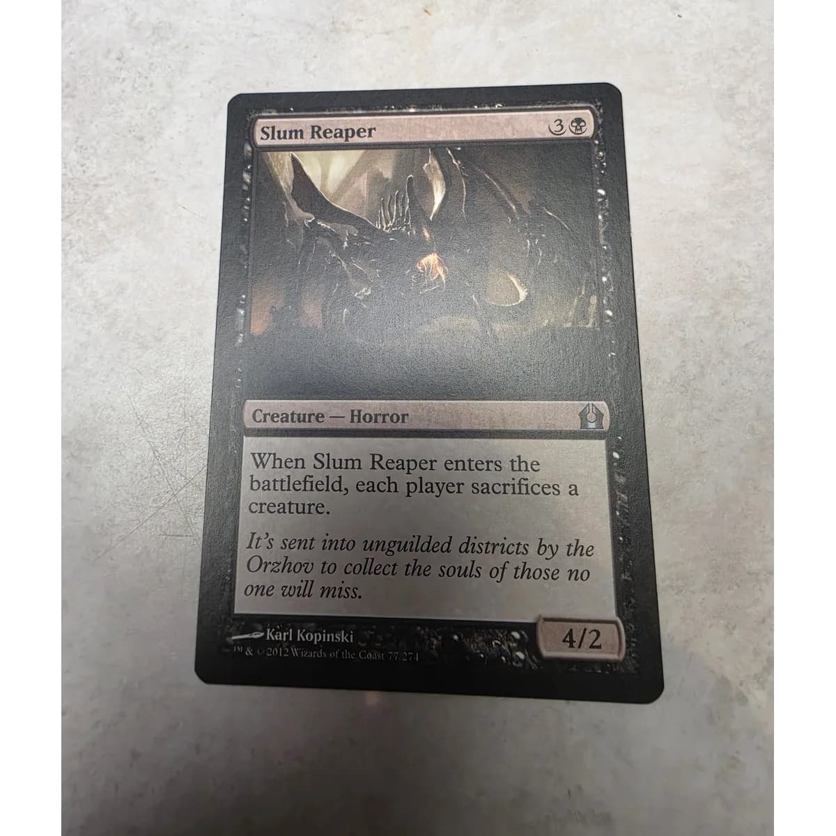 Magic: The Gathering - Slum Reaper (Uncommon)