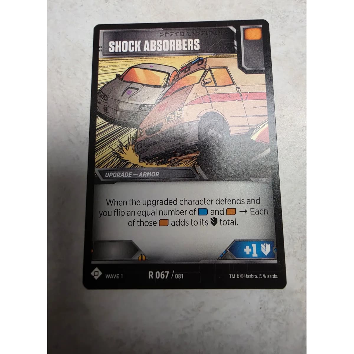 Shock Absorbers 067/081 - Transformers TCG Wave 1