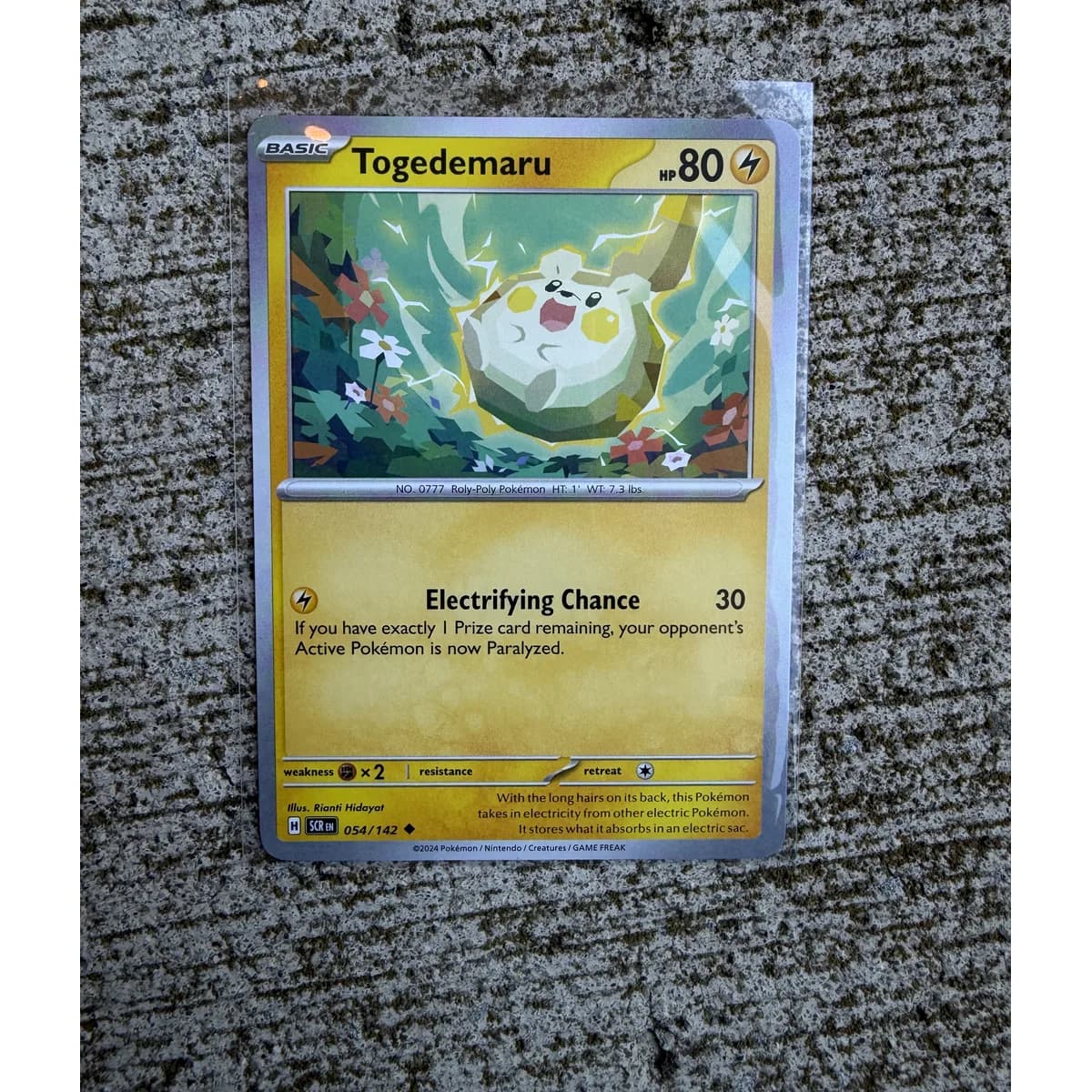 Togedemaru 054/142 - Stellar Crown