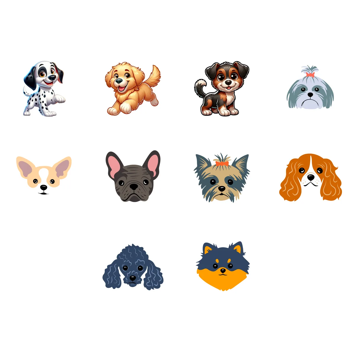 Dog Lover Sticker Pack #1 (10 Stickers)