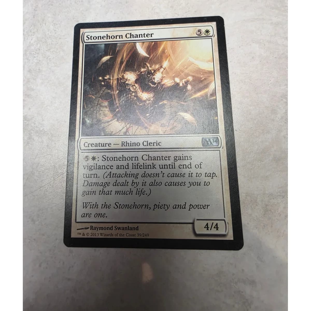 Magic: The Gathering - Stonehorn Chanter (Uncommon)